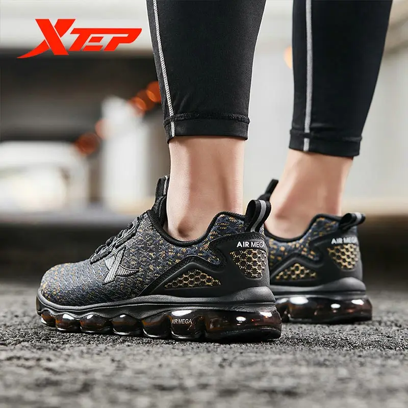 Модные мужские кроссовки для бега Xtep AIR MEGA водонепроницаемые спортивные из