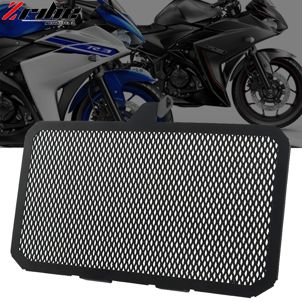 

For Yamaha R3 YZF-R3 R25 2014 2015 2016 2017 2018-2020 Motorcycle Radiator Protector Guard Grill Cover Cooled Protector Cover