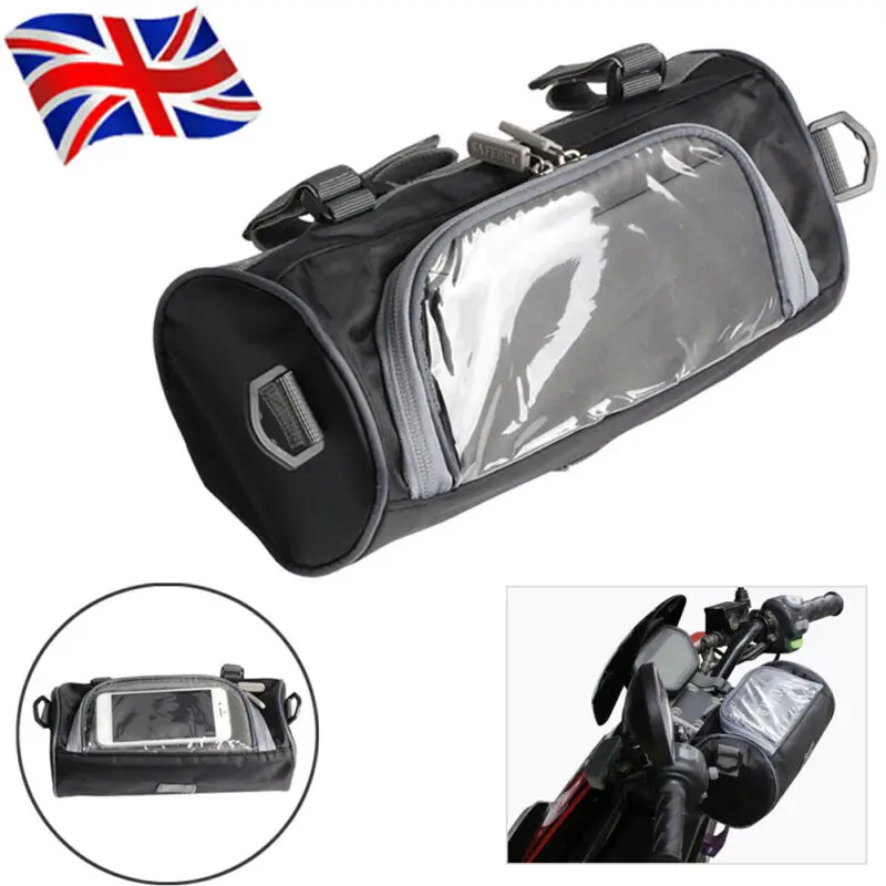 Универсальная черная Водонепроницаемая мотоциклетная сумка Магнитная на бак