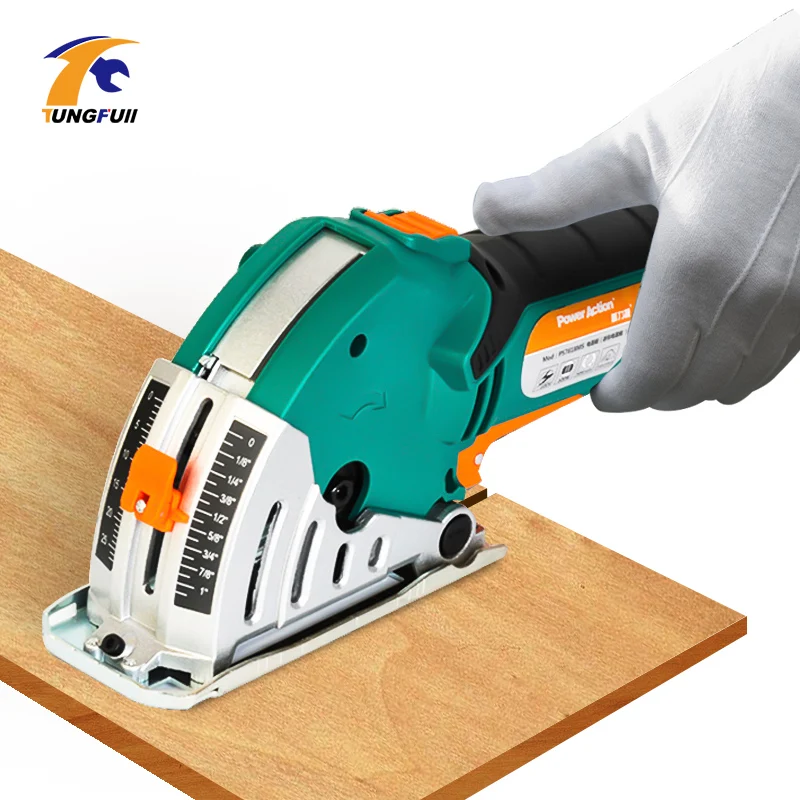 Циркулярная пила для металла 500 Вт деревообрабатывающая электрическая дерева