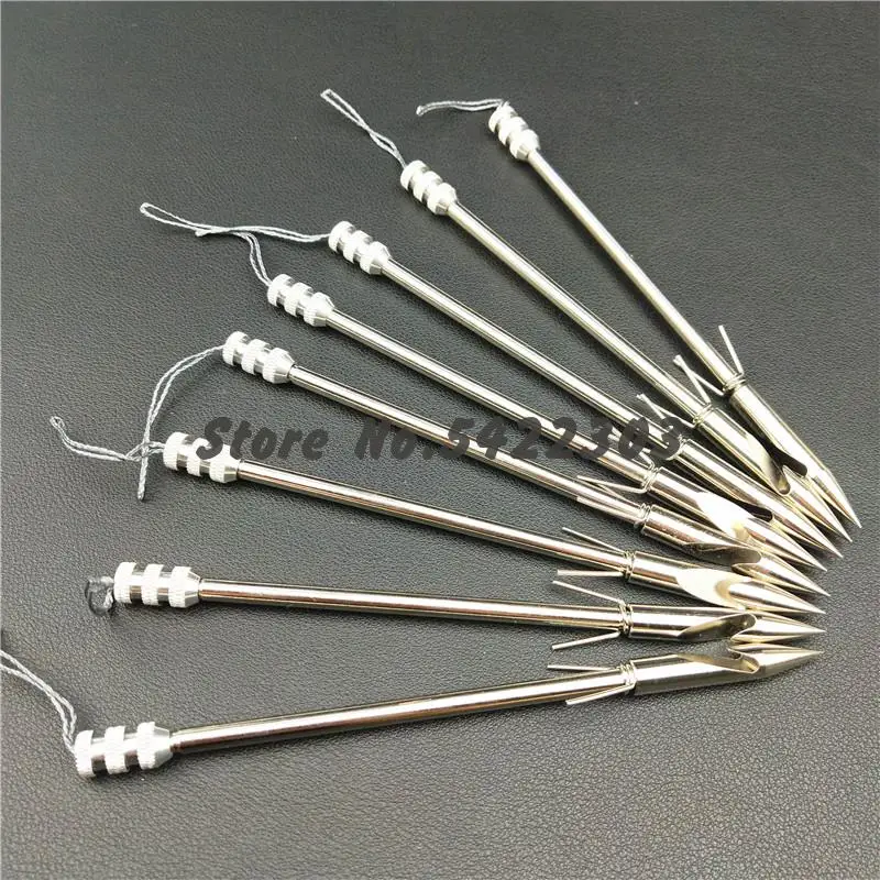 

10/20pcs Triangular Stainless Steel Broadheads Arrowhead Bow Fishing Slingshot Arrow Hunting Shooting Catapult Dart For Shooting