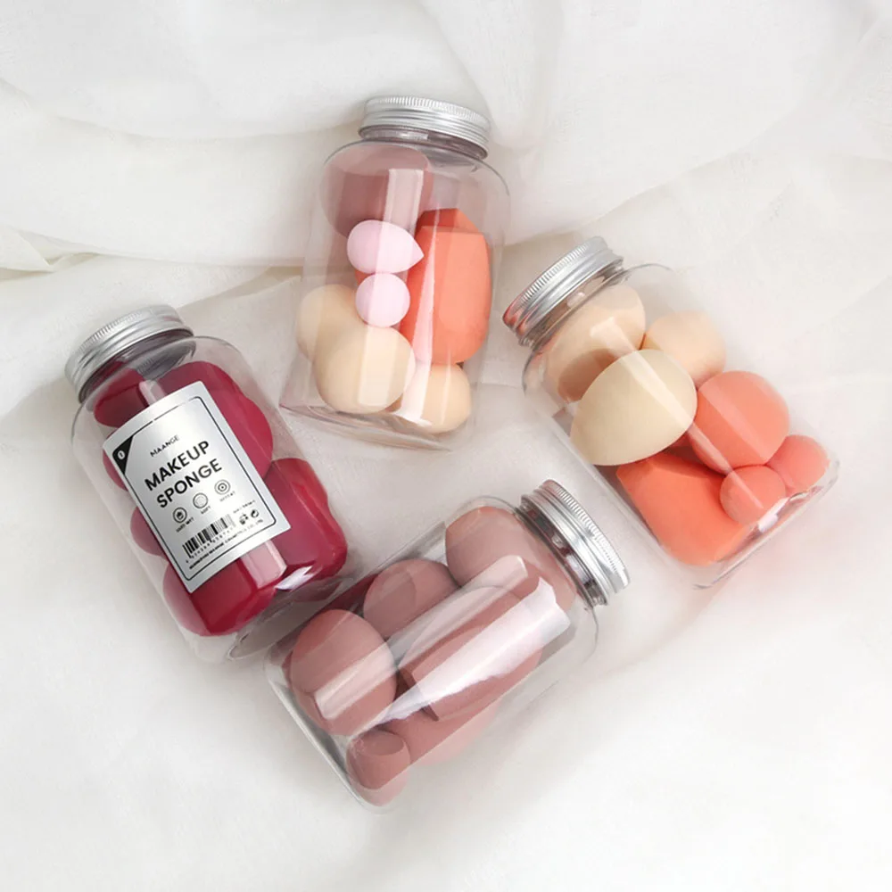 

Lot 8PCS Beauty Egg Makeup Sponge Wet And Dry Soaking Sponge Puff Beauty Tool