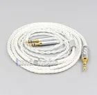 8-жильный посеребренный кабель для наушников LN006567 6,5 мм 4,4 мм XLR OCC для ONKYO SN-1 JVC HA-SW01 HA-SW02 McIntosh Labs MHP1000 3,5 мм