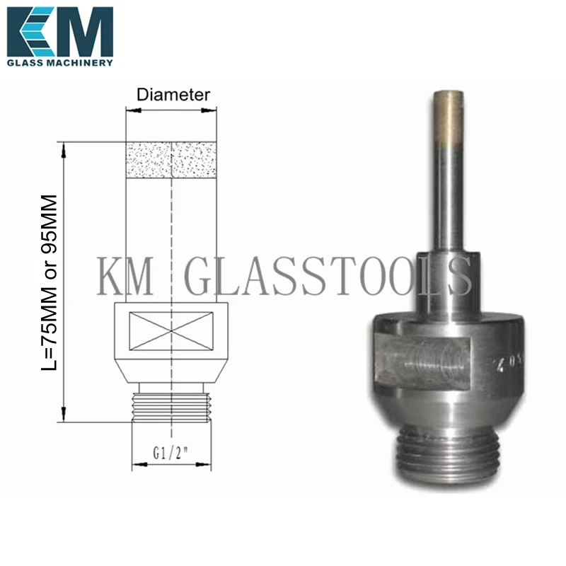 Бесплатная доставка! Диаметр 3 мм ~ 150 Спеченный сверло алмазного сердечника