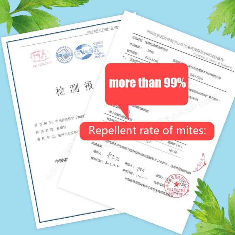 Пылевых клещей убить чехол натуральный травяной убийца уничтожения коврик для