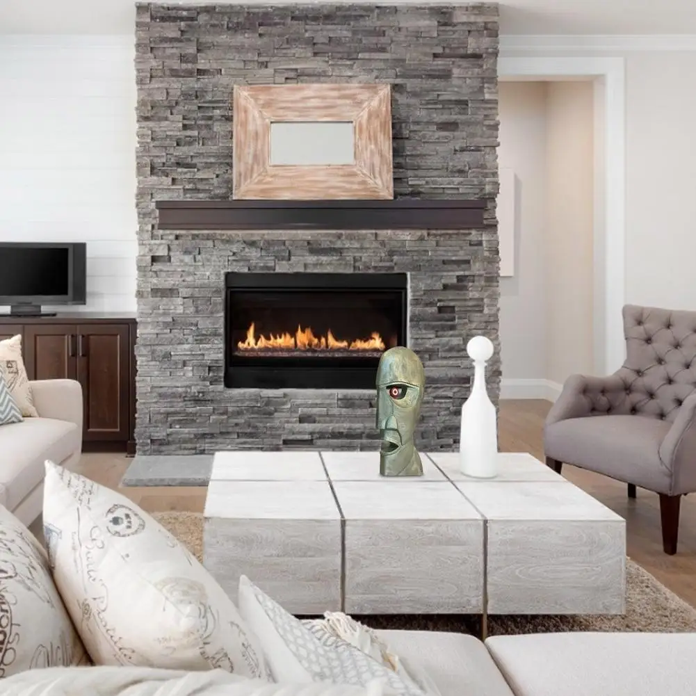 

Fridge Magnet The Division Bell Metal Heads Resin Crafts Resin Ornaments Bell Sculpture Head Decorative Arts And Crafts