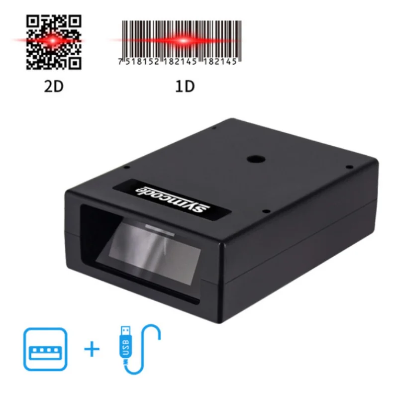 1D 2D USB проводной встроенный блок штрих кода сканер подключи и играй считыватель