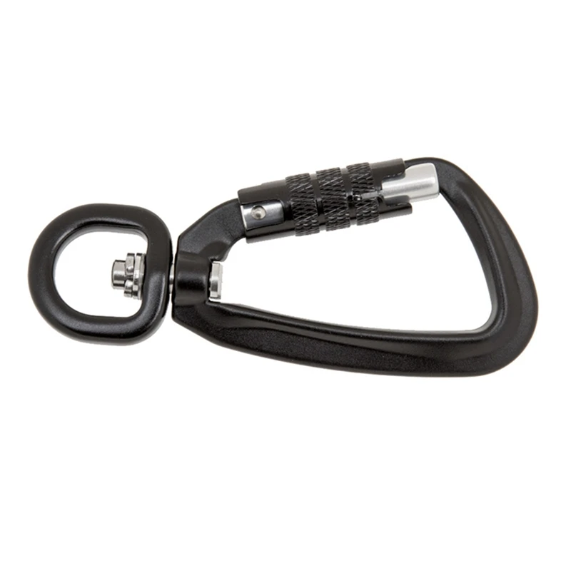 

2 Pcs Hanging Buckle Automatic Lock Plus Rotating Ring Mountaineering Hook Dog Buckle Pet Buckle Outdoor Equipment