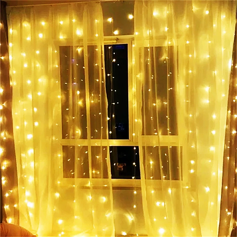 

СВЕТОДИОДНАЯ Гирлянда-занавес, 3 х3 м