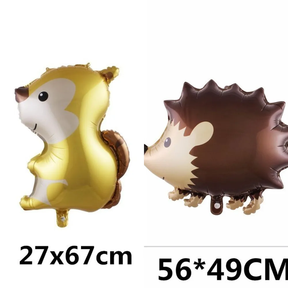 Белка ежик классические игрушки фольгированные шары из лисы украшение для