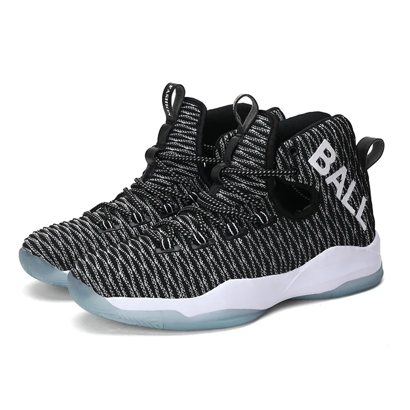 Новинка 2019 баскетбольные кроссовки с высоким берцем ботинки для тренировок в