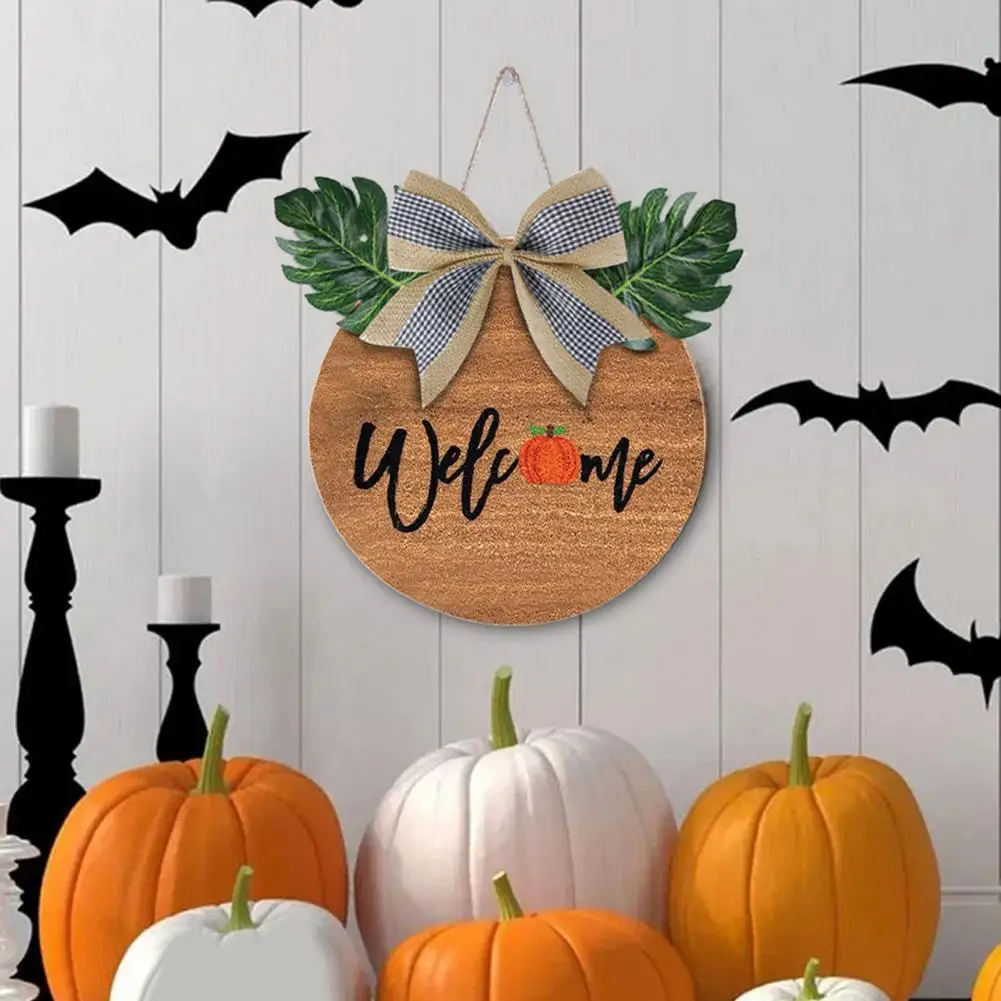 

Simple Installation Wood Hanging Outdoor Porch Decorative Sign for Home