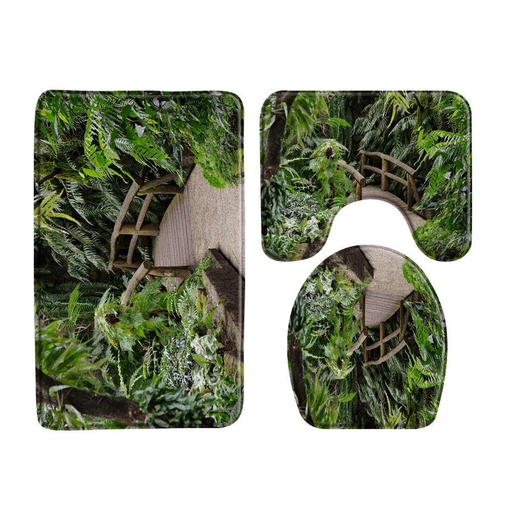 

3 шт./комплект, декоративные коврики для ванной