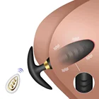 Анальная пробка с беспроводным управлением коннектор массажер простаты товары для геев мини-пуля Стимулятор клитора вибратор секс-игрушки для мужчин и женщин
