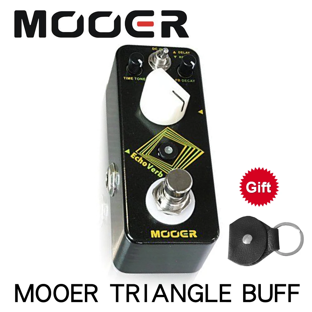 MOOER MDV1 эховерб Цифровая Задержка реверберация Гитара педаль эффектов настоящий