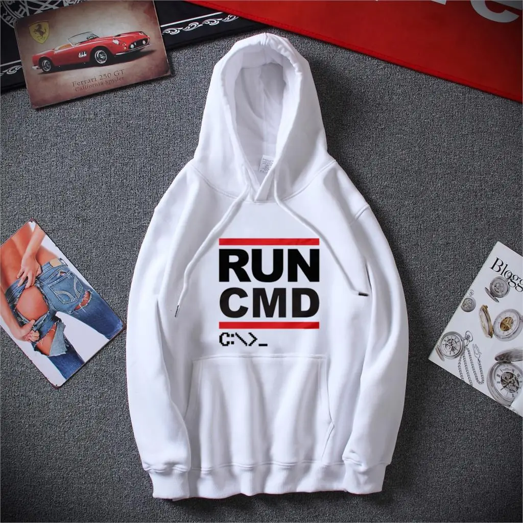 Новая зимняя уличная одежда для бега CMD компьютерный программист толстовки