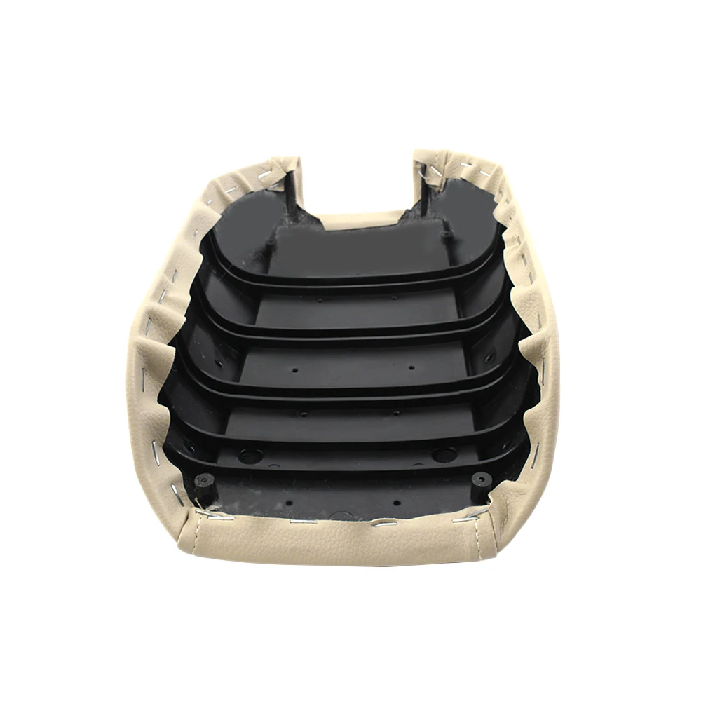 Замена крышки подлокотника центральной консоли автомобиля черная кожа для Volvo XC90