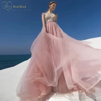 pink a line wedding dress o neck cap short sleeve floor length sequin crystal sash evening gowns c%d0%b2%d0%b0%d0%b4%d0%b5%d0%b1%d0%bd%d0%be%d0%b5 %d0%bf%d0%bb%d0%b0%d1%82%d1%8c%d0%b5 2021