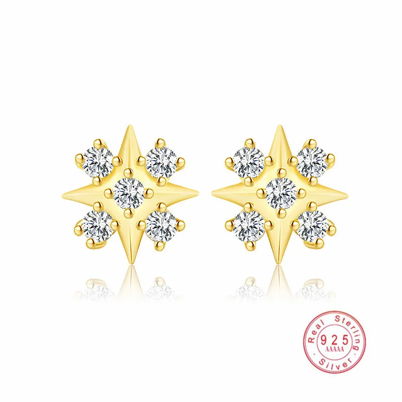 

Женские серьги-гвоздики из серебра 925 пробы