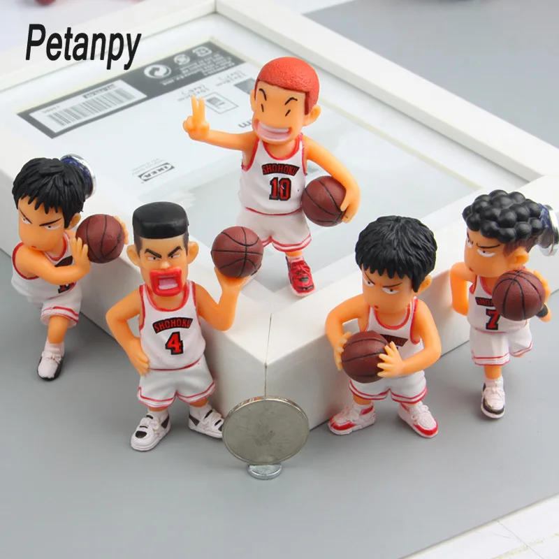 Креативный ПВХ мультфильм серии аниме персонажи Slam Данк 3D магниты на холодильник