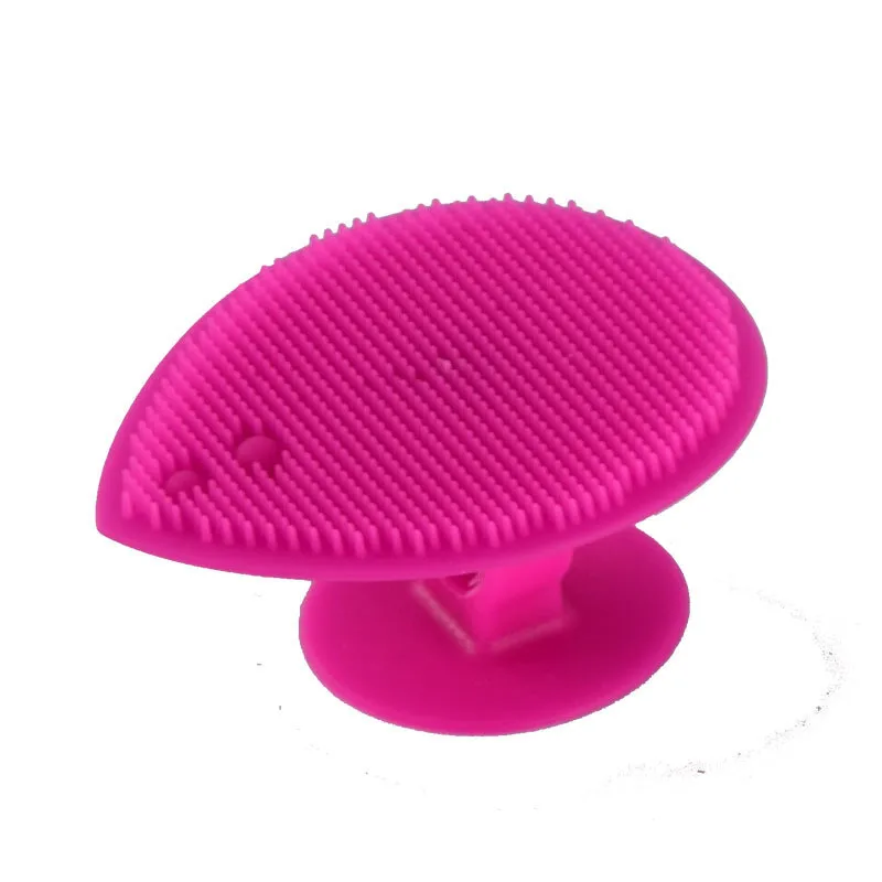 1 шт. Силиконовая накладка для мытья лица отшелушивающая щетка удаления угрей