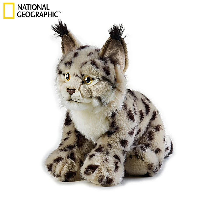National Geographic Северная Америка 10 5 &quotLynx мягкий плюш Lynx имитация плюшевых животных