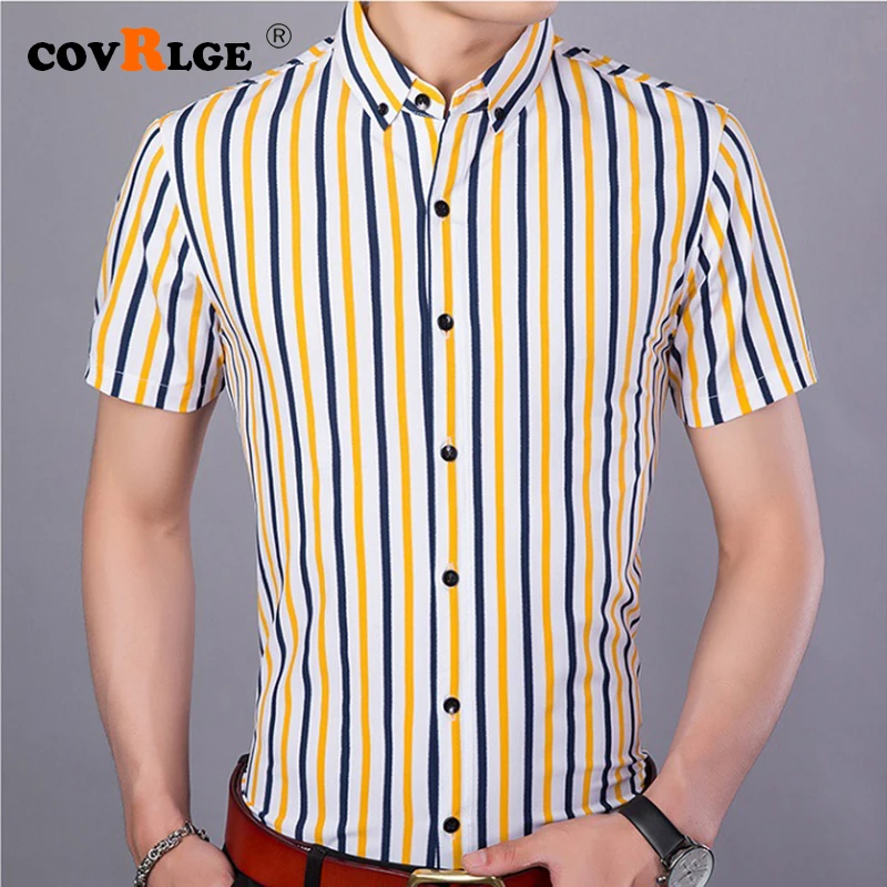 

Мужская рубашка в Корейском стиле с вертикальными полосками, модная тонкая рубашка с длинными рукавами, летняя качественная хлопковая мягк...