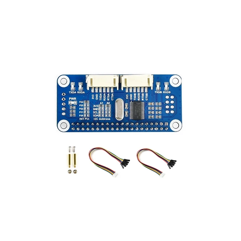 

UART Serial Port Module HAT GPIO I/O Expansion Board Starter Kit For Raspberry Pi 3 4 Zero W H