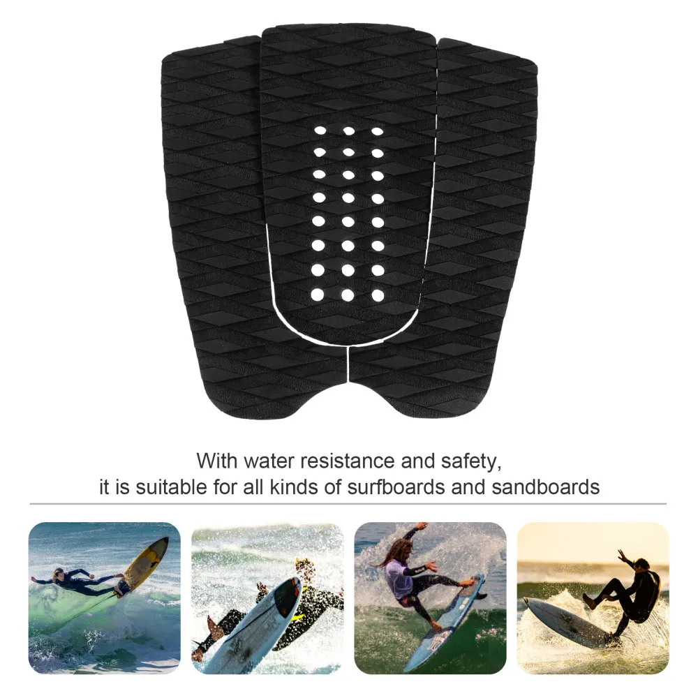 

3Pcs Surfboard Traction Pads Adhesive Non Pads Surfboard Accessories