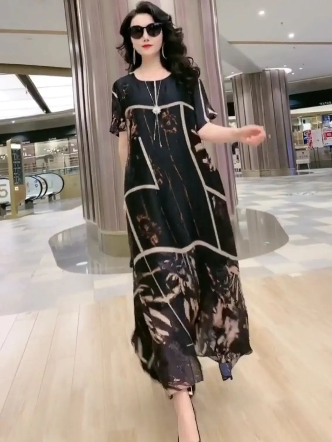 Вне сезона шелковое платье для женщин 2021 новые летние Стиль иностранных