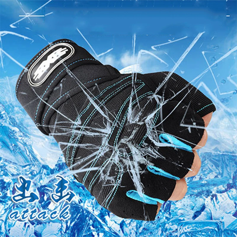 Перчатки для рыбалки на полпальца MTB велосипедные перчатки Gant Velo Hiver Homme бега