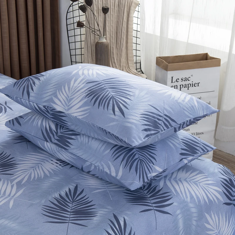 100% хлопок Комплект постельного белья из сатина полосы люкс Твин Королева Полный