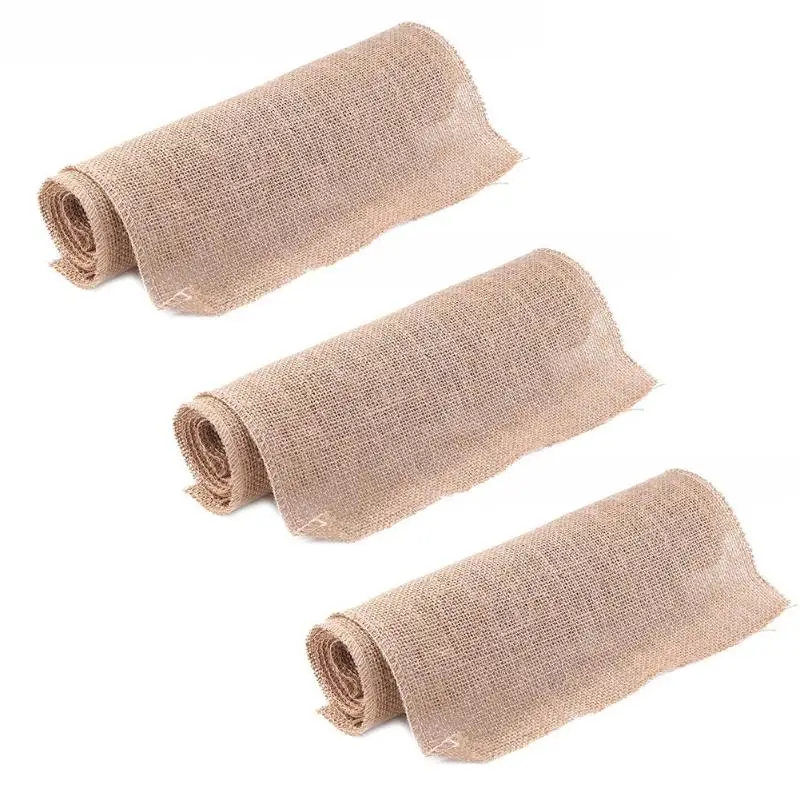 30 см винтажный льняной коврик дорожка прямоугольная столовая посуда ткань