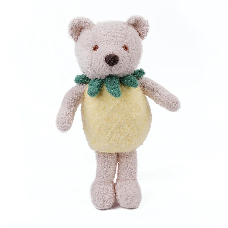 Плюшевые Мультяшные ананасы медведь куклы в японском стиле оригинальные детские