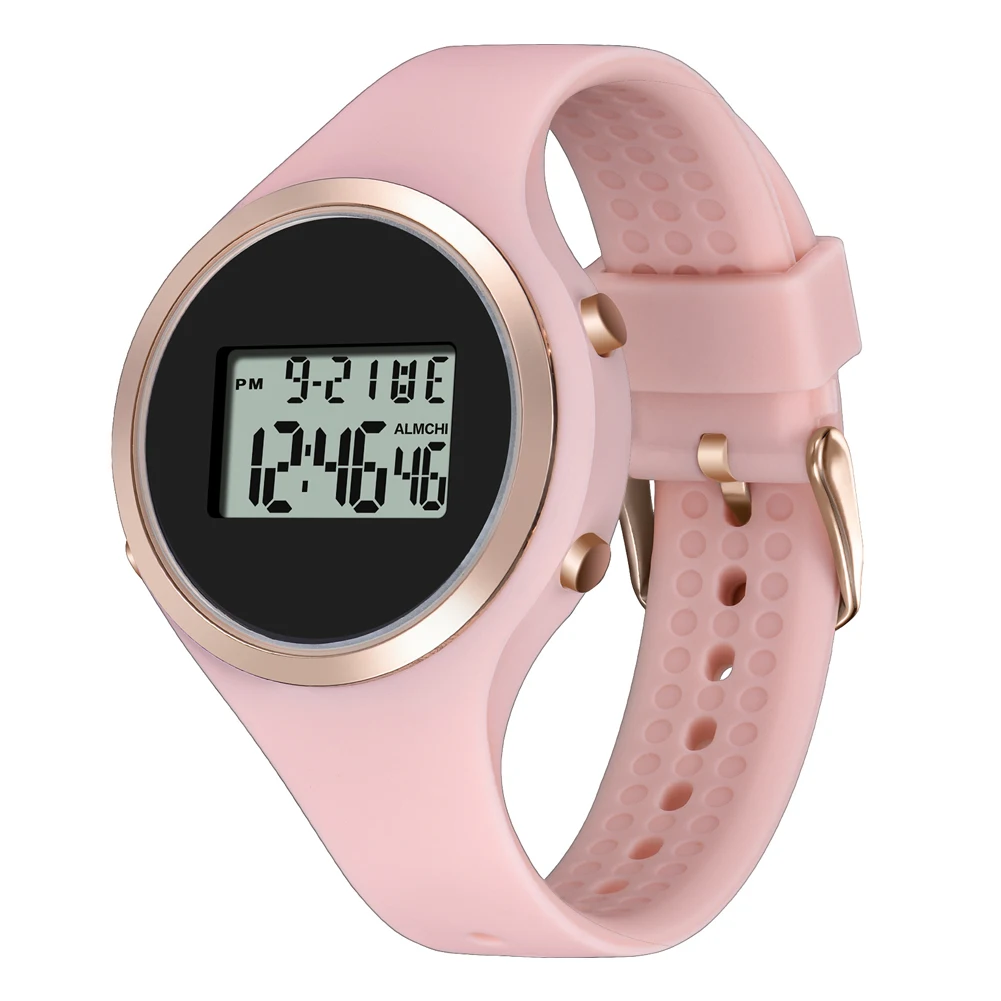 

Kid Watch Clear Fashion Electronic Birthday Gift Waterproof Multifunction Calendar Luminous Alarm LED Light Silicone Strap