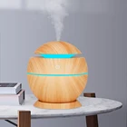 Электрический увлажнитель воздуха Эфирное масло аромат диффузор ультразвуковой древесины увлажнитель воздуха USB Домашний Мини создатель тумана 7 Цвет LED