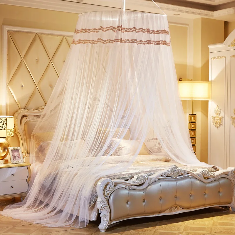 Купольная москитная сетка принцесса ветрозащитная двойная Бытовая Москитная