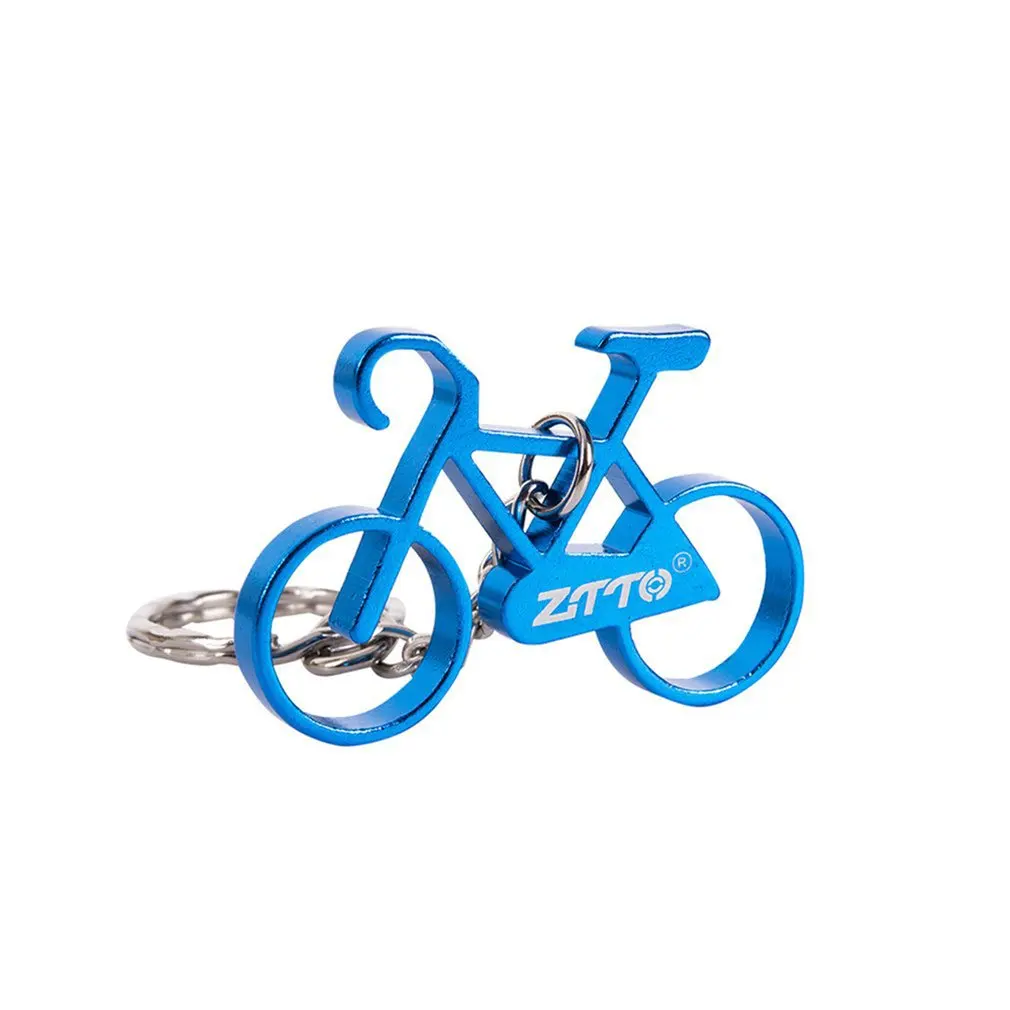 Открытый маленький размер алюминиевый сплав модель велосипеда форма брелок