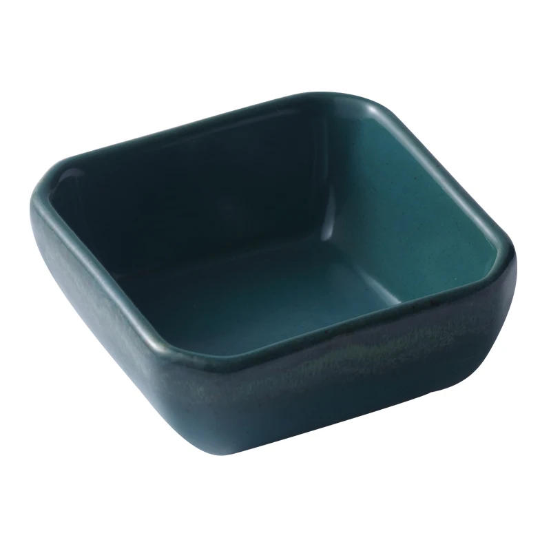 Platos para salsas Plato de vinagre creativo ceramica condimento mostaza бытовые принадлежности посуда|Соусники| |