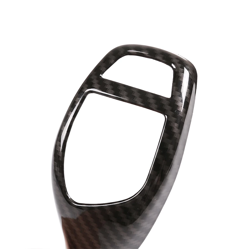 Углеродное волокно Стиль Шестерни рукоятка переключения длинный рукав Пуговицы