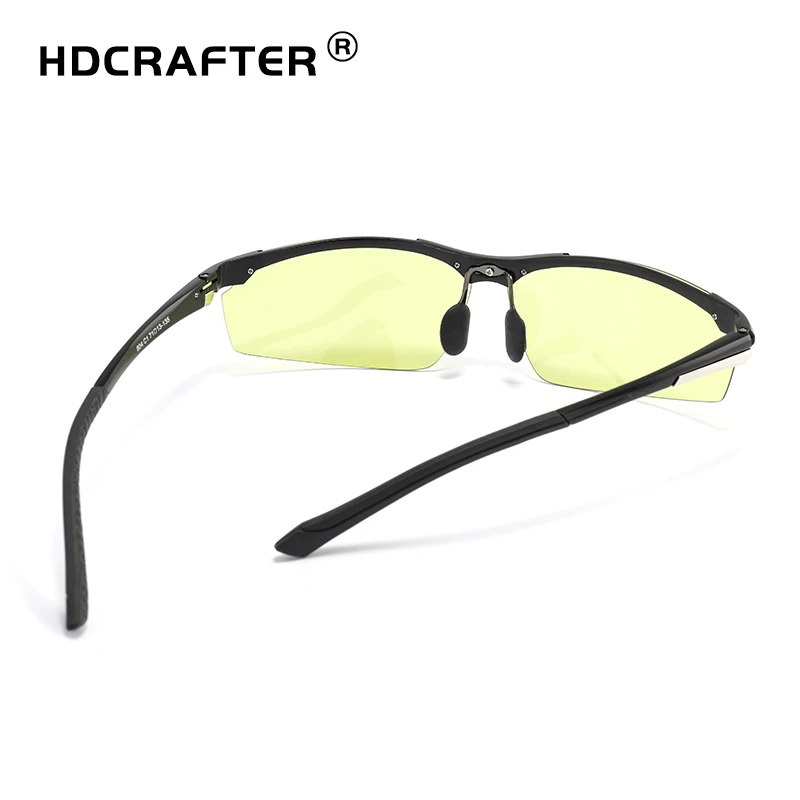 Поляризационные hdcrafter солнцезащитные очки сплав UV400 Мужские водительские