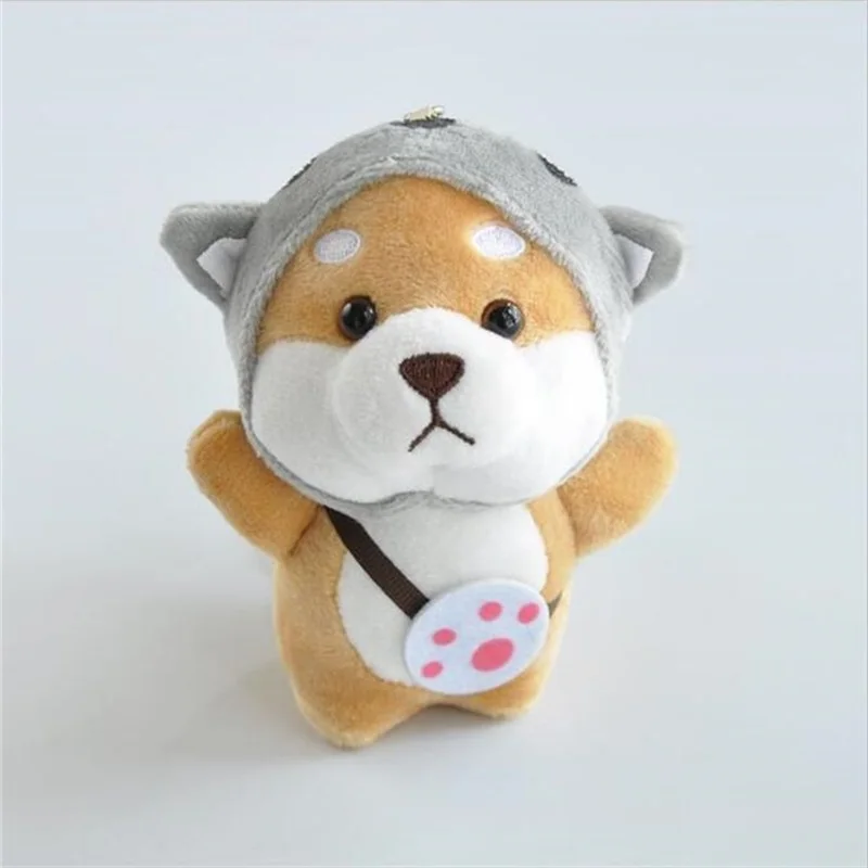 Cute Shiba Inu Plush Keychain - Small Pendant for Kids - Stuffed Animal Toy - Creative Christmas and Birthday Gift image 5