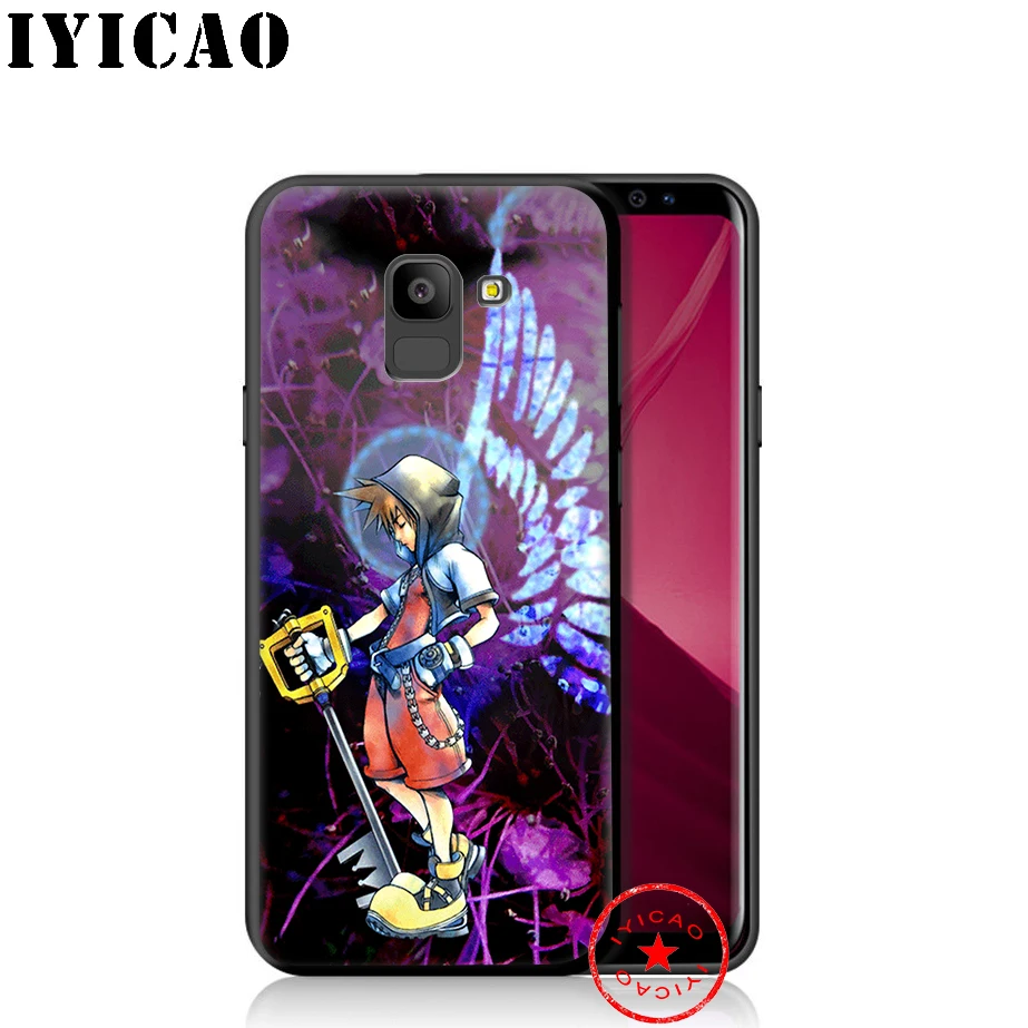 IYICAO по игре Kingdom Hearts Игры мягкий чехол для телефона samsung Galaxy A9 A8 A7 J6 A6 плюс 2018 A5 A3 2016