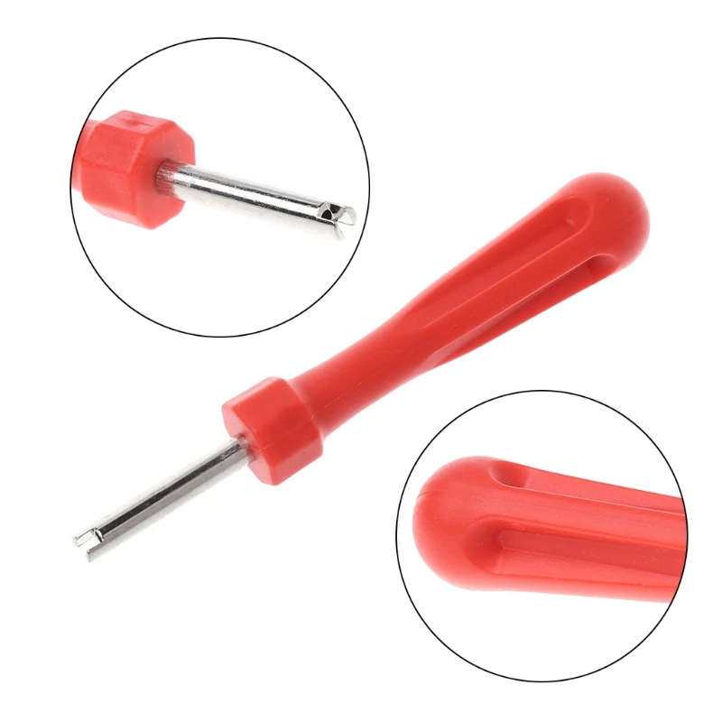 

AUTO Car-styling Slotted Handle Tire Valve Stem Core Remover Screwdriver Tire Repair Install Tool 1XCF