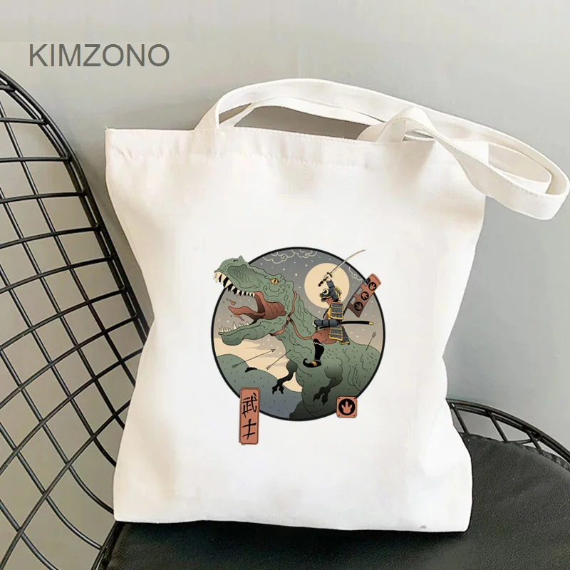 

the Great Wave shopping bag recycle bag cotton bolso grocery canvas handbag bag ecobag string reusable bolsa compra grab