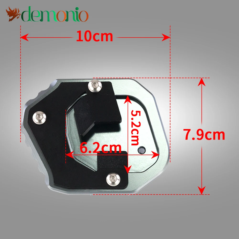 

For Yamaha Tenere 700 XT700Z XTZ700 TENERE700 XTZ 2019-2021 CNC Kickstand Foot Side Stand Extension Pad Support Plate Motorcycle