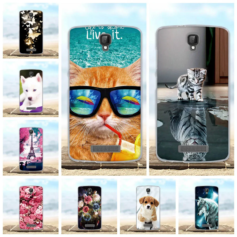 Чехол для ZTE Blade L5 Plus мягкий женский чехол + L5Plus с 3D рисунком телефона s|Бамперы| |