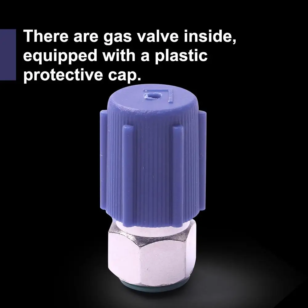 1 шт. H/L Автомобильный быстроразъемный соединитель R12 к R134a для автомобильного