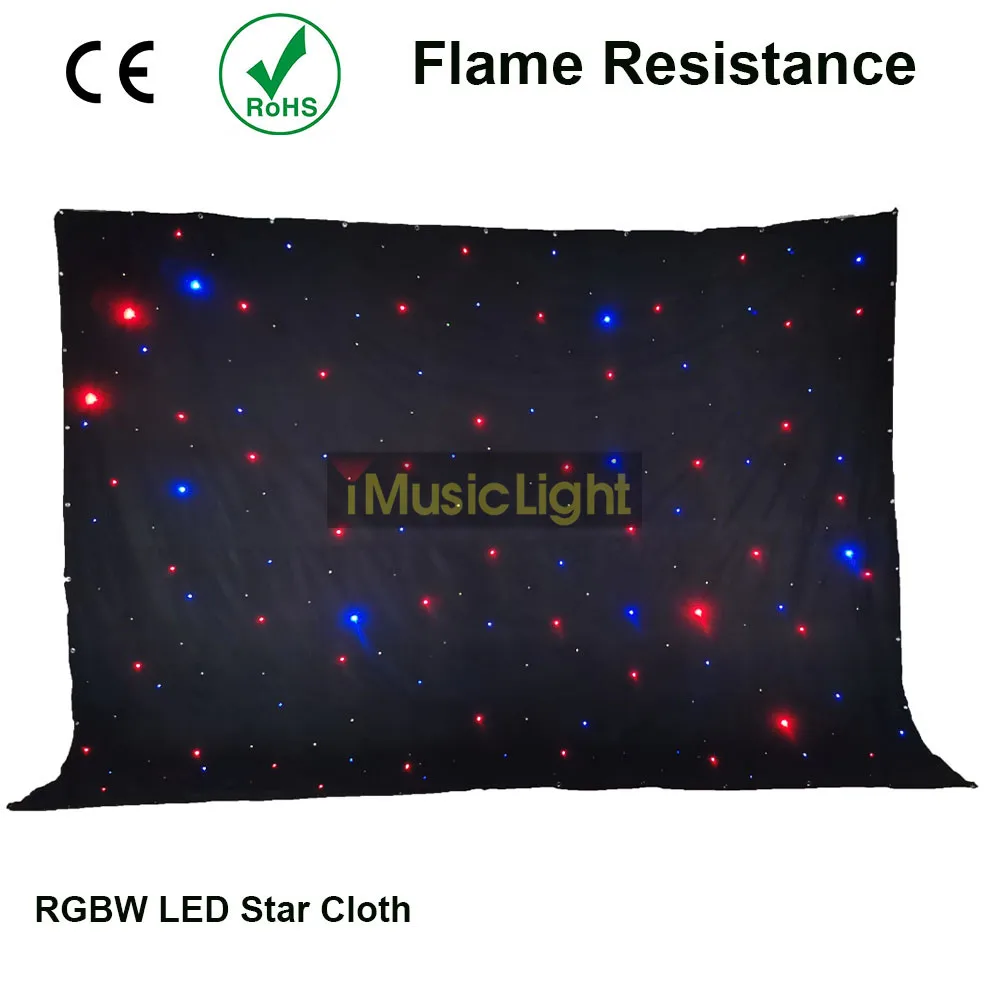 Контроллер 3x8Mtr RGBW Starcloth LED Drape Matrix led Twinking Cloth inc | Лампы и освещение