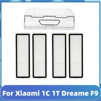 dustbin box and hepa filters replacement spare parts for xiaomi mi robot vacuum mop 1c 1t dreame f9 robot vacuum cleaner